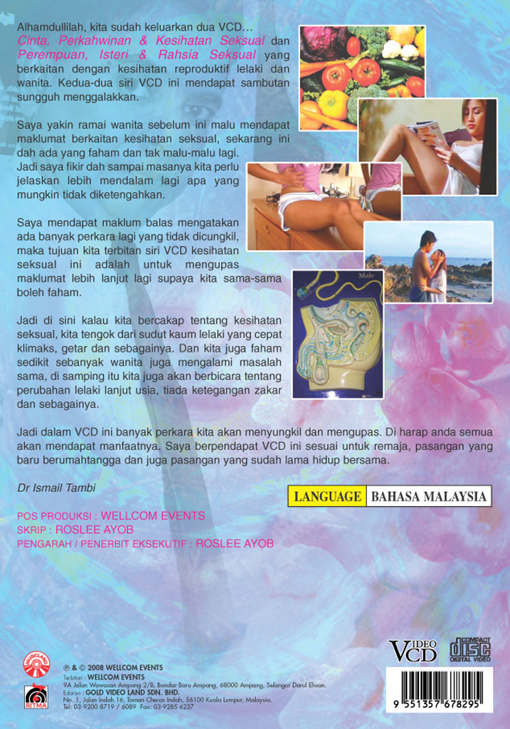 Dr Ismail Rahsia Seksual Remaja & Suami Isteri vcd (67829) (B)