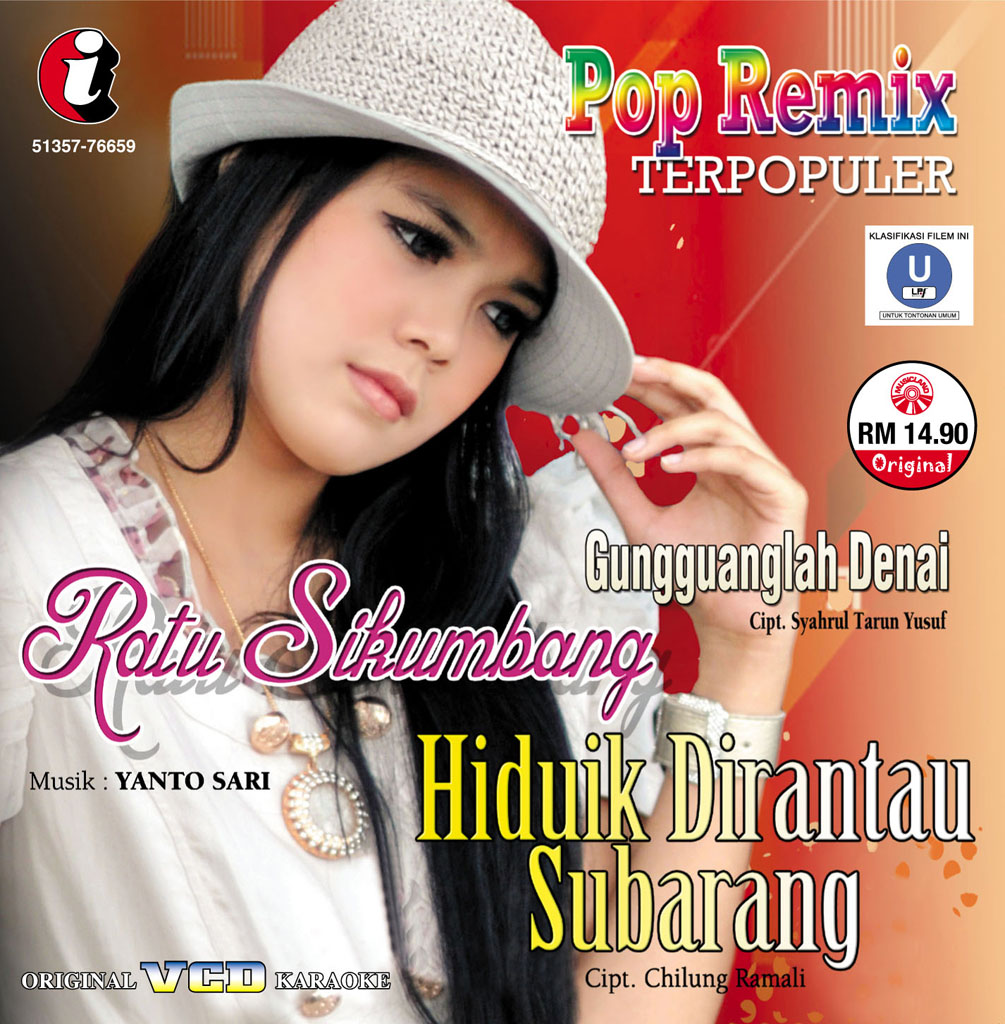 RATU SIKUMBANG - Pop Remix Terpopuler VCD 76659 (FRONT)