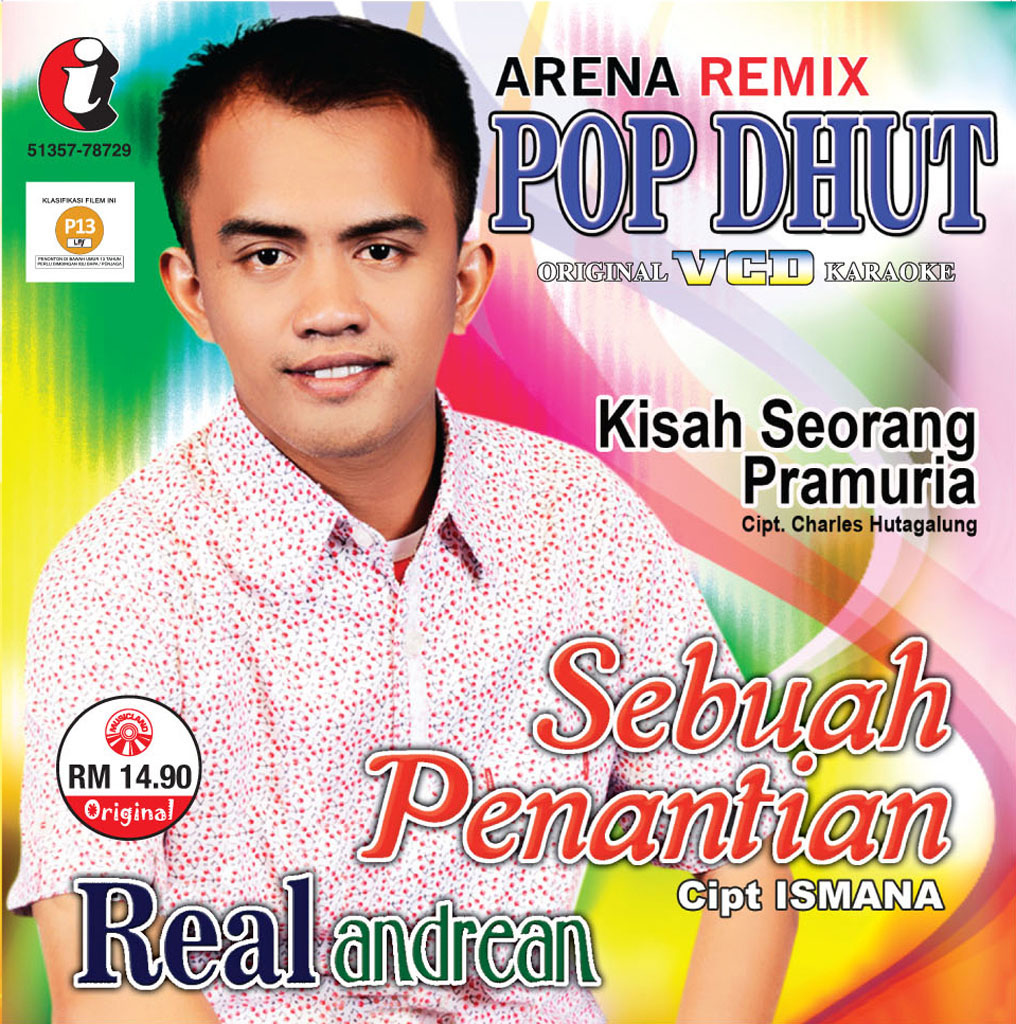 REAL ANDREAN - Arena Remix Pop Dhut VCD 78729 (front)