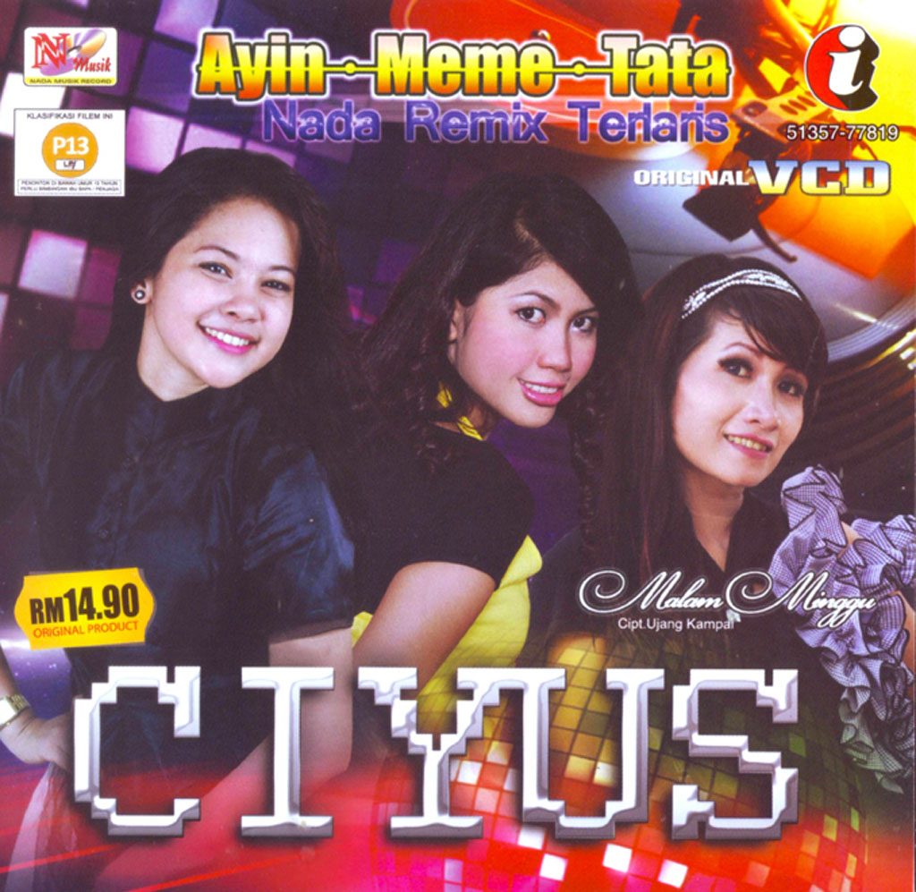 AYIN-MEME-TATA - Nada Remix Terlaris (VCD) 77819 (FRONT)