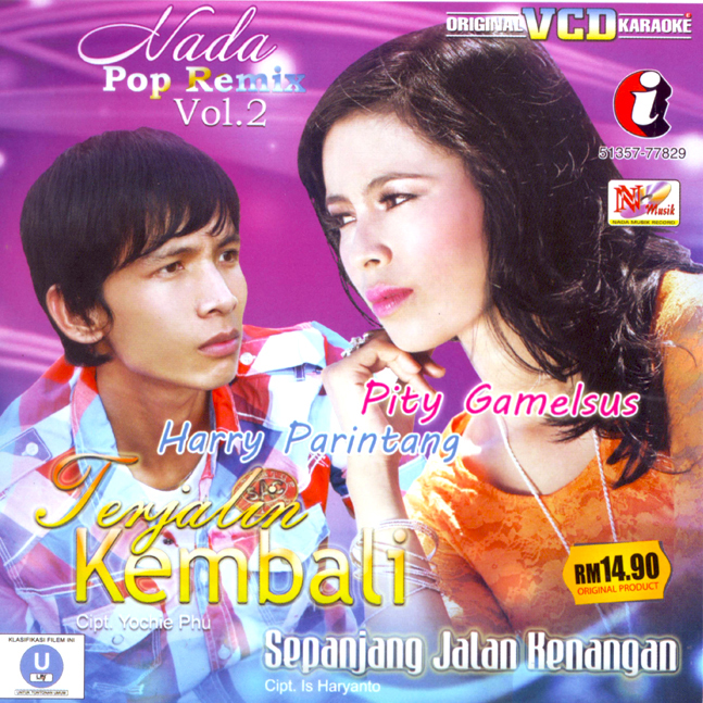 HARRY PARINTANG & PITY GAMELSUS - Nada Pop Remix Vol2 (VCD) 77829 (FRONT)