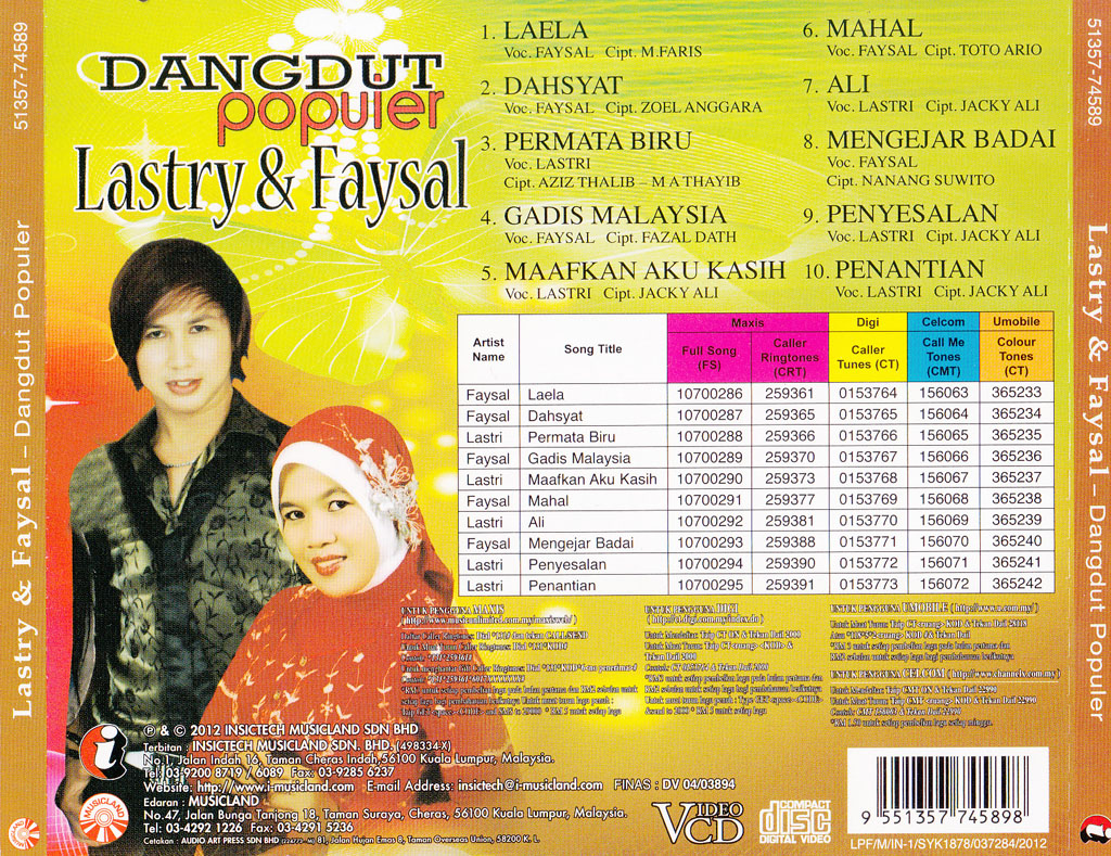 lastry-faysal-dangdut-populer-vcd-74589-back