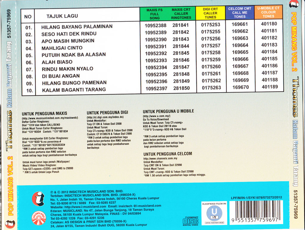 tomas-kalam-baganti-tarang-vcd-75969-back