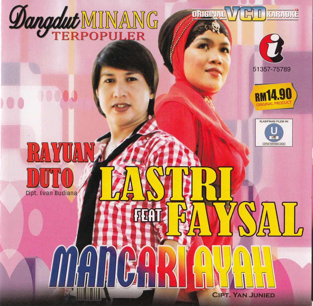 Lastri Feat Faysal Dangdut Terpopuler VCD 75789 (FRONT)