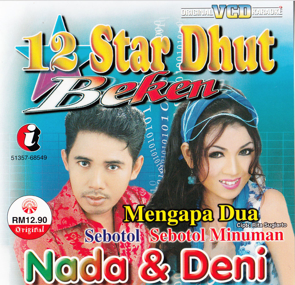 Nada & Deni 12 Star Dhut Beken VCD 68549 (front)