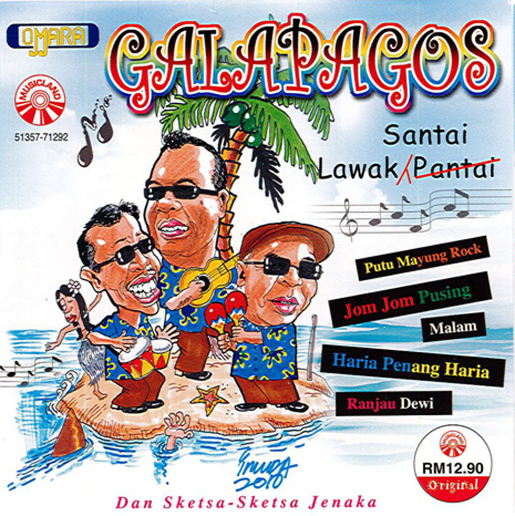 71292 Galapagos - Santai Lawak Pantai (front)