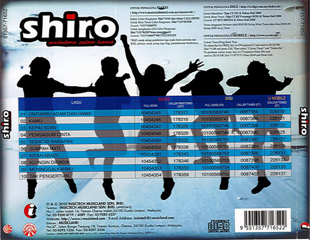 71652 Shiro - Untukmu Adam Hawa (back)