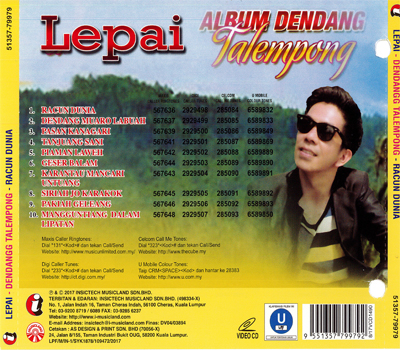 79979 LEPAI - DENDANG TALEMPONG (BACK)